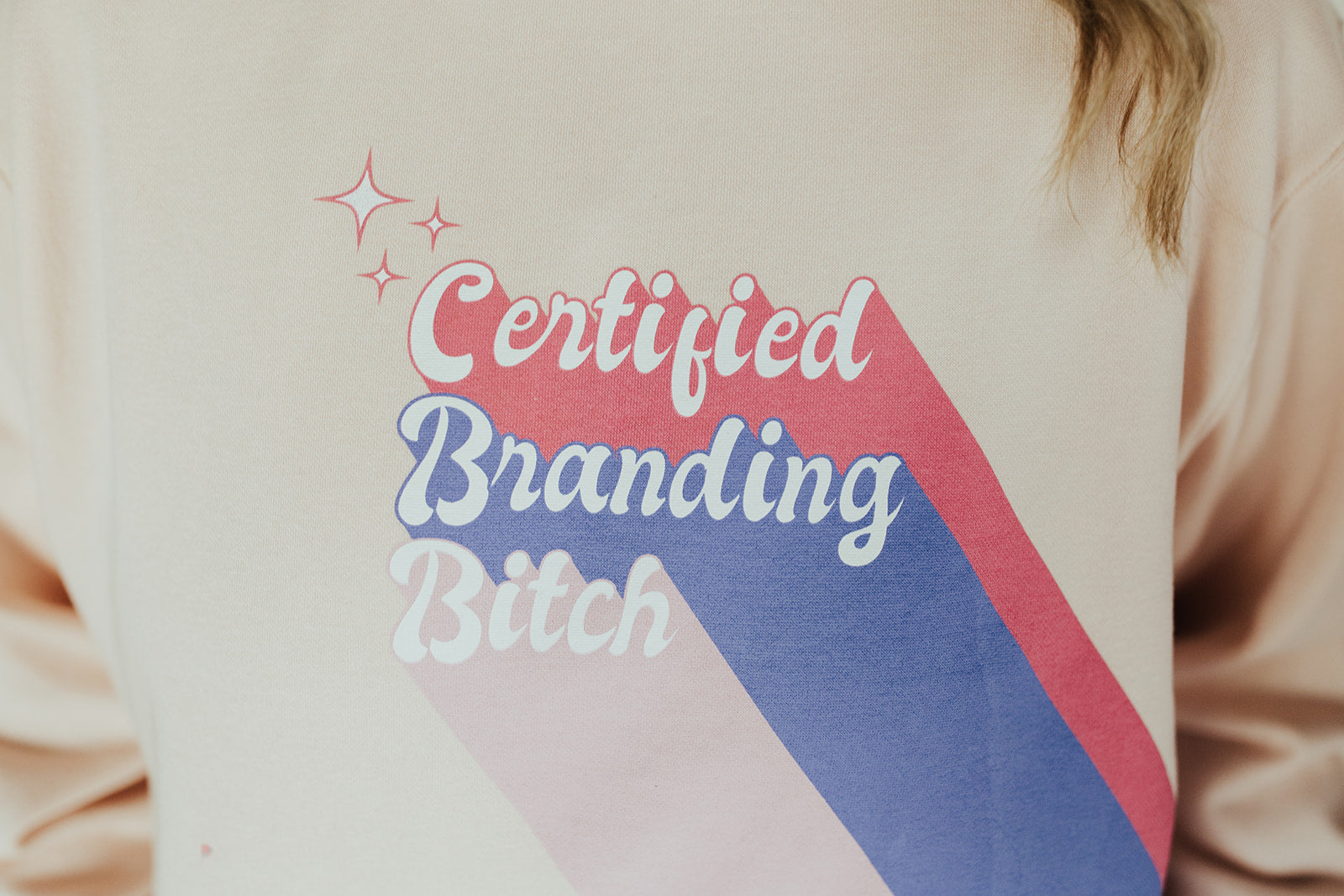 Certified Branding B*tch Crop Top